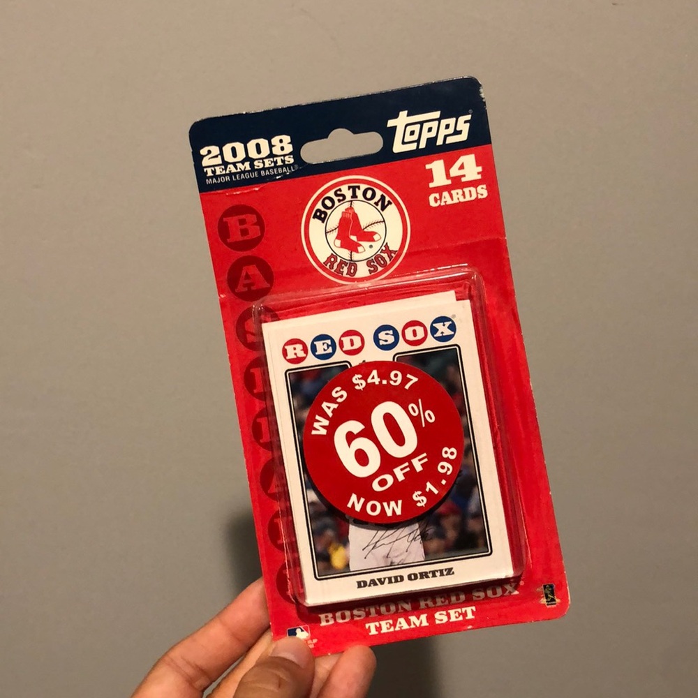 Topps 2008 Boston Red Sox Team Set